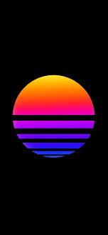 Great nostalgia retro japanese otaku vaporware aesthetic for people that love 80s and 90s. Retro Sun 80s Aesthetic Black Desenho Fade Neon Oled Vaporwave Hd Mobile Wallpaper Peakpx