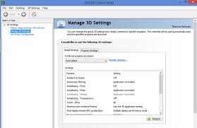 This will open control panel (of windows). How To Make The Nvidia Graphics Processor The Default Graphics Adapter Using The Nvidia Control Panel Dell Us