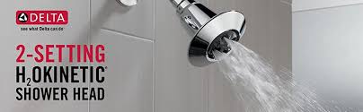 4.5 out of 5 stars. Delta 2 Spray H2okinetic Shower Head Chrome 75152 Fixed Showerheads Amazon Com
