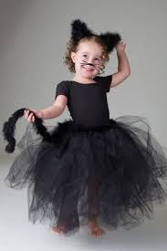 Easy Diy Halloween Black Cat Tutu Costume Girls Juxtapost Com Dress Up Costumes Halloween Costumes For Kids Tutu Costumes Girls