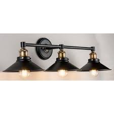 Led vanity lights for bathroom. Acquah 3 Light Dimmable Vanity Light Vanity Lighting Industrial Vanity Light Led Vanity Lights