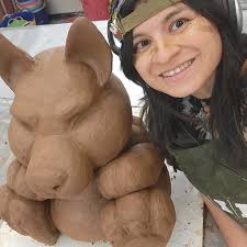 Stolen statue of dog from front yard