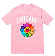 Click buy it now 3. Takashi Murakami Mca Chicago Flower T Shirt Pink Complexcon Choose Size Chicago Graphictee Takashi Murakami Murakami Womens Shirts
