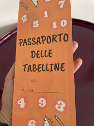 Passaporto delle tabelline