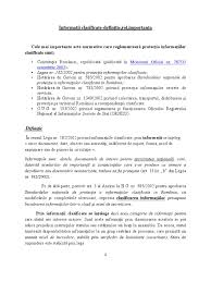 Informatii Clasificate