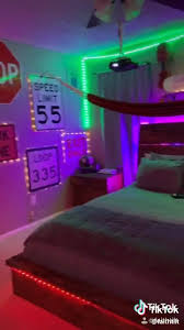 The Projector And Neon Lights Are Amazing Room Decor Diy Videos Tiktok Faithtilt In 2020 Neon Room Neon Bedroom Neon Room Decor