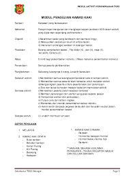 Kawad kaki % 1 lapor 2 pakaian 3 rehat/sedia 4 lurus barisan 5 pusing kiri/kanan 16. Doc Modul Pengujian Kawad Kaki Gain Park Academia Edu