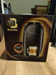 From the silky crema of an espresso to a beautifully layered cappuccino crowned with rich, creamy froth. Brand New Nestle Gold Blend Barista Coffee Machine Home Appliances Kitchenware On Carousell