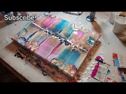 This category contains only the following page. Swipe With Blooms Added No House Paint Using Sheleeart Pm Acrylic Pouring Techniques Youtube