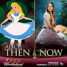 Abc S Once Upon A Time In Wonderland Alice Then And Now Once Upon A Time Wonderland Alice In Wonderland