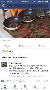 Aku rasa ini merupakan pengalaman pertama aku, eh bukan aku. Cjwow Shop Penipu Jual Kuali Yang Melekat Kata Pakcik Ini Sozcyili