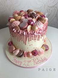 Rose Gold 30th Birthday Drip Cake Rose Gold Drip Cake In 2020 Elegant Birthday Cakes Pretty Birthday Cakes Birthday Cakes For Women