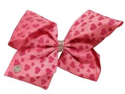 Shop 25 of our most popular and best. Jojo Siwa Large Cheer Hair Bow Pink Hearts Buy Online In Brunei At Brunei Desertcart Com Productid 129096219