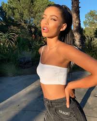 Image May Contain 1 Person Standing Outdoor And Closeup Michelle Instagram Fashion Model Poses Instagram Models