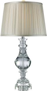 0 018167 Donaldson 3 Way Table Lamp Clear Crystal Table Lamp Crystal Table Lamps Lamp