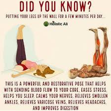 Kstar Trivia Legs Up The Wall Pose Or Viparita Karani Facebook