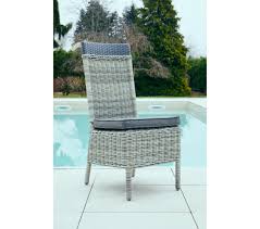Chaise palier coulissante avec volant. Chaise De Jardin Riga Ozalide