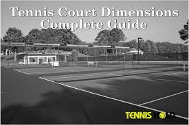 The court must be divided across the center by. Tennis Court Dimensions Ultimate Guide To Understand All Types Of Tennis Court Measurements Tennis Hold