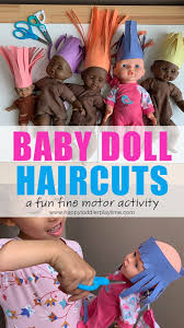 Or sometimes babies have such long curly hair that it becomes tangled and hard to manage without a cut. Baby Doll Haircuts Activity Happy Toddler Playtime