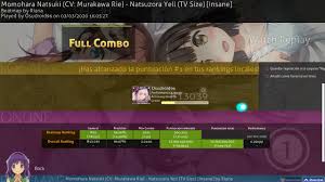 Osu Natsuzora Yell Tv Size Insane 6 31 Fc 289pp Hdnc Youtube >you can put a config line to read beatmaps from a. youtube