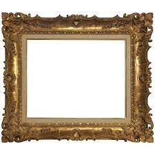 Italian Contemporary Hand Carved Wood Frame With Gold Leaf Cover Custom Sizes Carved Wood Frame Hand Carved Wood Frame