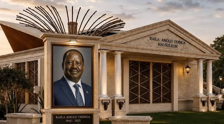 Raila Odinga Mausoleum Construction Reaches 50 Per Cent Completion