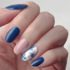 We can show you images in jpg, png and other printable images type. Blue And Peach Floral Nail Art By What S On My Nails Today Nailpolis Museum Of Nail Art