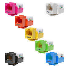 Occasionally, the cables will cross. Cat 5e Tool Less Keystone Jacks Networking