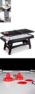 New Espn 72 Inch Air Powered Hockey Table With Table Tennis Top In Rail Scorer Table Tennis Air Hockey Table Air Hockey