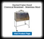 Ducted Fume Hoods, Exhaust Hoods-High-Clearance