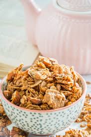 Vanille Mandel Granola Sarah S Delight Granola Rezept Fruhstuck Gesund Rezepte