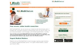 Check Myuhealthchart Coms Seo