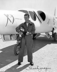 Douglas X-3 Stiletto Pilot Major Chuck Yeager, Edwards Air Force Base, 1953  | Aircraft, Vintage aviation, Fighter jets