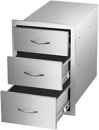 We did not find results for: Amazon Com Outdoor Barbecue Drawers Stainless Steel Kitchen Drawers With Handle 3 Layer Design Outside Flush Mount Storage Cabinet For Restaurant Or Home Bbq Island Patio Grill Station 15 7 X 20 5 X 28 5