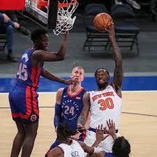 Under contract (new york knicks). Knicks 114 Pistons 104 Scenes From Julius Randle Putting On An All Star Show Before The All Star Game Posting And Toasting