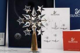 Maybe you would like to learn more about one of these? Swarovski Gold Christmas Xmas Tree Topper 632785 Ebay