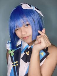 cutie smile haruka 💙 sharing my haruka cosplay~