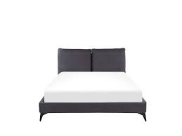 Ideale per i single, per la stanza degli ospiti e per la cameretta dei bambini, specialmente se la parte che aderisce al materasso (il sotto) misura 140 x 200 cm. Letto Una Piazza E Mezza Grigio Scuro 140 X 200 Cm Melle Beliani Ch