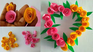 During quarantine, i spent on paper flower craft to come up with how to make paper flowers. How To Make Small Rose Flower With Paper Making Paper Flowers Step By Step Diy Paper Crafts