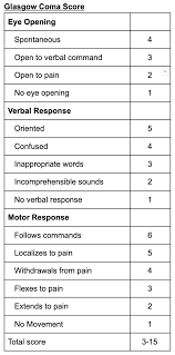 Basically, it is used to help gauge the severity of an acute brain injury. Figure Glasgow Coma Scale Gcs Created By Michael Kostiuk Do Statpearls Ncbi Bookshelf