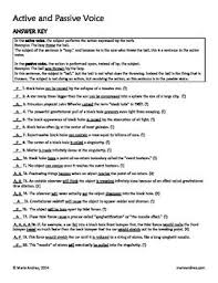 Active And Passive Voice Differentiated Worksheets Active And Passive Voice Reading Informational Texts Informational Text