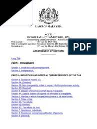 This form is prescribed under section 152 of the income tax act 1967. Income Tax Act 1967 Tax Deduction Tax Refund