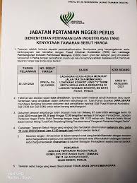 We did not find results for: Tawaran Sebutharga 30 6 2020 Jabatan Pertanian Negeri Perlis Facebook