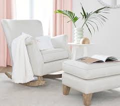 Minna Small Spaces Rocking Chair Ottoman Rocking Chair Nursery Nursery Chair Comfy Rocking Chair