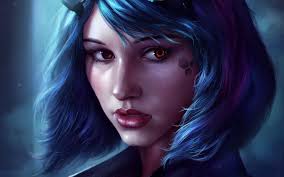 We utilize up to 95% pcr plastic in our packaging resulting in reduced landfill waste, reduced carbon footprint and less microplastics in the environment. Fantasy Girl Face Blue Hair Phone Wallpapers