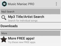 Music manic is one of the best application to download mp3 . Music Maniac Pro Mp3 Downloader App For Android