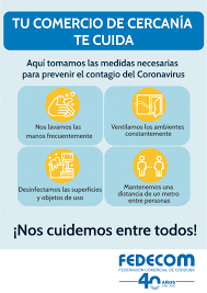 Las nuevas medidas comenzarán a regir el lunes próximo y estarán vigentes. Coronavirus Material De Difusion Para Entidades Y Comercios Fedecom