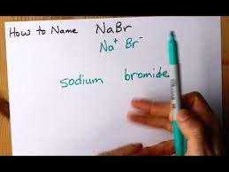 Berilah nama pada senyawa berikut: How To Name Nabr Youtube