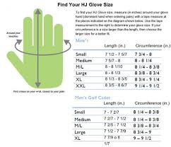 hj glove sizing chart grips4less