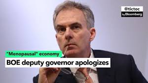 Bank of England’s Ben Broadbent ‘Sorry’ for Menopause Comment